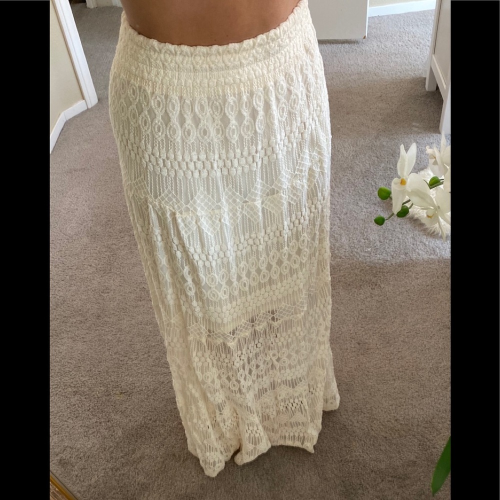 Long Detailed Skirt